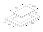 Bếp từ Domino Hafele HC–I302B 536.01.670